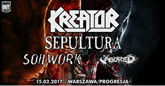 kreator sepultura plakat m