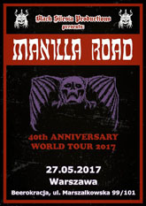 manilla road plakatx m