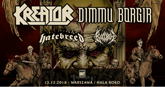 kreator dimmu borgir hatebreed bloodbath plakat m