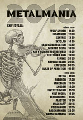 metalmania ramowka czasowaa m