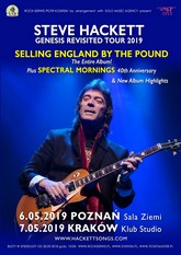 steve hackett plakat she m