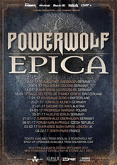 powerwolf epica plakat m