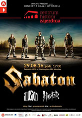 sabaton plakat wroclaw m
